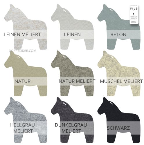 Preview: einhorn aus Filz